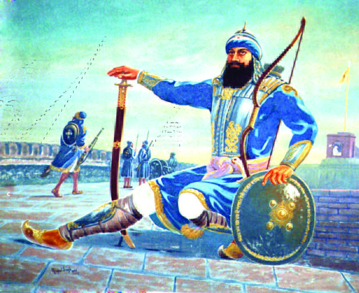 Banda Singh Bahadur in Battle