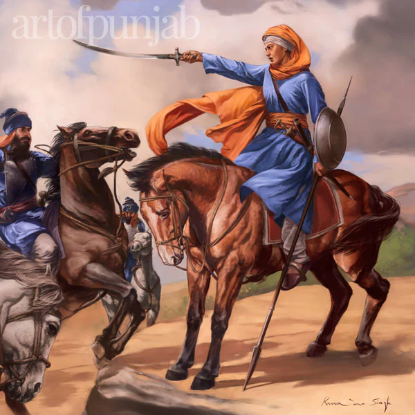 Mai Bhago Ji in Battle