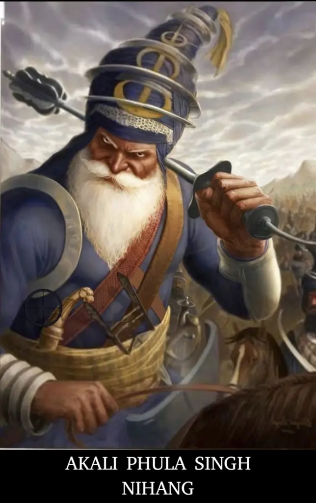 Battle scene of Akali Phula Singh Ji