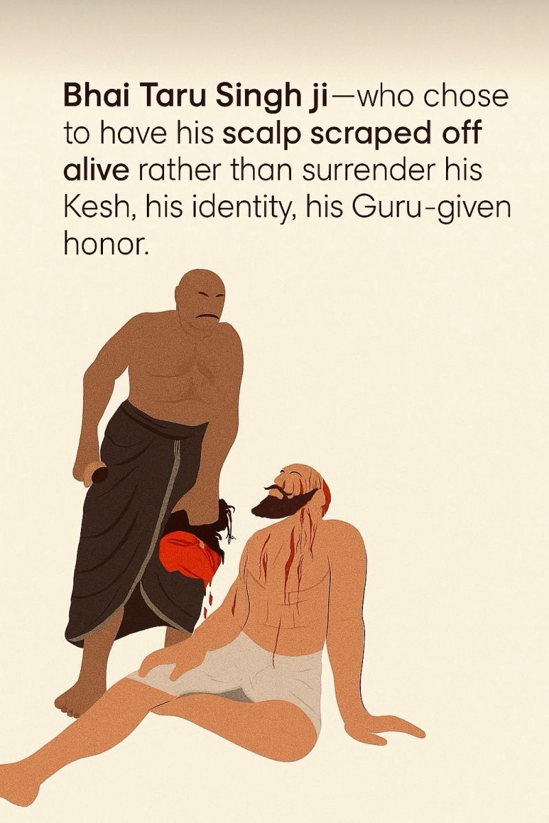 Bhai Taru Singh Ji Portrait