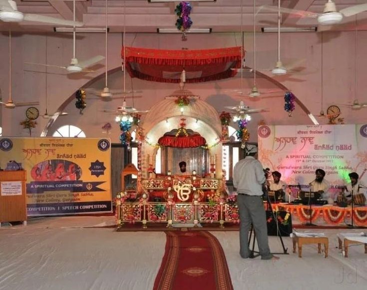 ਗੁਰਦੁਆਰਾ ਸ੍ਰੀ ਗੁਰੂ ਸਿੰਘ ਸਭਾ, ਨਿਊ ਕਾਲੋਨੀ, ਸੈਕਟਰ 7 — ਦ੍ਰਿਸ਼ 2