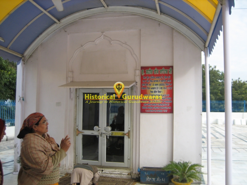 गुरुद्वारा श्री शहीद गंज साहिब, फ़तेहगढ़ साहिब