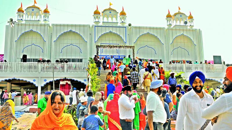 ਗੁਰਦੁਆਰਾ ਸਾਹਿਬ ਬਰੰਬਾਲਾ, ਸਿੱਖ ਛਾਉਣੀ, ਅੱਤਾਪੁਰ — ਦ੍ਰਿਸ਼ 3