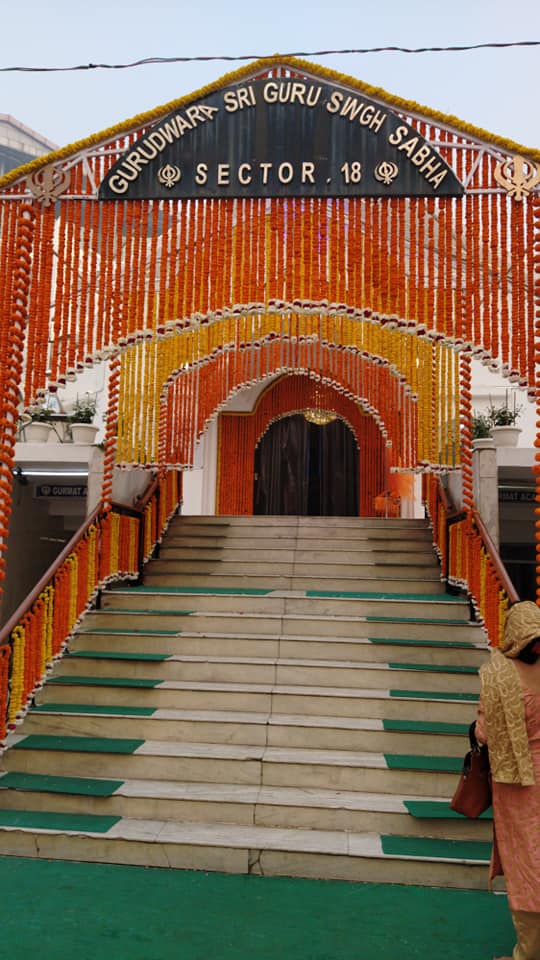 ਗੁਰਦੁਆਰਾ ਸਿੰਘ ਸਭਾ ਜੀ, ਸੈਕਟਰ 34 — ਦ੍ਰਿਸ਼ 2